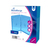 MediaRange BOX38-3-30 optical disc case Blu-ray case 3 discs Blue, Transparent
