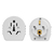 Microconnect PETRAVEL15 power plug adapter Universal White
