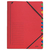 Leitz 39120025 lengüeta de índice Cartón Rojo