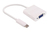 Microconnect USB3.1CVGAW USB-Grafikadapter Weiß