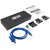 Tripp Lite U360-010-IND USB 3.x (5 Gbps) Nabe mit 10 Ports in Industriequalität – 20 kV ESD-Immunität, Metallgehäuse, montierbar