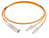 Dätwyler Cables 423452 InfiniBand/fibre optic cable 2 m LCD E-2000 (LSH) OM2 Oranje