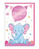 Braun + Company B+CGlückwunschkarte zur Geburt Elefant rosa