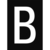Brady NL859A4BK-B etiket Rechthoek Permanent Zwart, Wit 1 stuk(s)