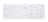 CHERRY AK-C7000 Tastatur RF Wireless AZERTY Französisch Weiß