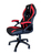 KeepOut XS200 Silla para videojuegos universal Asiento acolchado Negro, Rojo