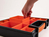 DeLOCK 18420 Aufbewahrungsbox Rechteckig Kunststoff Schwarz, Orange