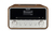 TechniSat DIGITRADIO 586 Osobisty Analogowe i cyfrowe Srebrny, Orzech włoski