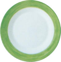 Dessertteller 19,5 cm aus Opalglas Form Brush - Green / Grün von Arcoroc
