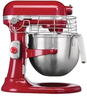 KitchenAid professionelle Küchenmaschine 6,9Ltr. Farbe: Rot Komplett mit
