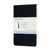 Art Sketch Pad Album MOLESKINE P (9x14 cm), 48 stron, czarny
