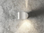 2er-Set Runde Wandleuchten MODENA weiß, Up-/Down-Light, GU9, Höhe 9 cm, IP44