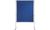 FRANKEN Textiltafel PRO, (B)1.200 x (H)1.500 mm, Filz, blau (70010761)
