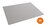 Durable Clear Overlay Non-Slip Desk Mat Notes Protector Pad | 53x40 cm | Grey