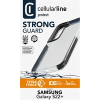 Cellularline Tetra Force Strong Guard Samsung Galaxy S22+ átlátszó kemény tok