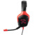 KONIX - NARUTO "Akatsuki" 2.0 Fejhallgató Vezetékes Gaming Stereo Mikrofon, Fekete-Piros