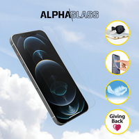 OtterBox Alpha Glass iPhone 12 Pro Max - clear - ProPack - Gehard glazen screenprotector