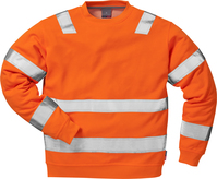 Fristads Kansas 110151-230-S Hi-Vis Sweatshirt 7446 BPV Warnschutz (Hi-Vis)