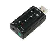 LogiLink® USB Soundkarte mit Virtual 7.1 Soundeffekt [UA0078]