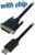 DisplayPort Kabel DisplayPort Stecker 20 pol. auf DVI 24+1 Stecker, 1,0 m