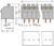 Leiterplattenklemme, 11-polig, RM 5 mm, 0,5-1,5 mm², 17.5 A, Push-in Käfigklemme