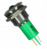 LED-Signalleuchte, 24 V (DC), grün, 60 mcd, Einbau-Ø 19 mm, RM 1.25 mm, LED Anza