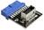Raijintek USB 3.0 Átalakító [1x USB 3.2 Gen 1 (Mainboard) - 1x USB 3.2 Gen 1 A alj] RAIJINTEK