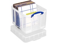 Really Useful Box Stapelbare Opbergbox XL, PP, 35 L, 493 x 390 x 335 mm, Transparant