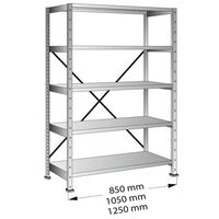 Boltless industrial and storage shelving unit