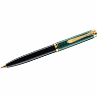 Drehkugelschreiber Souverän K600 schwarz/grün