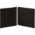 Fotoalbum Whire-O 60 Seiten 180x180mm schwarz/schwarz