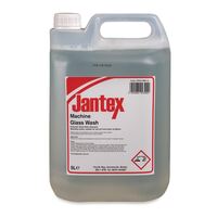 Jantex Glasswasher Detergent Concentrate - Smear Free Results - 5L - Single Pack