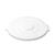 Vogue Round Container Bin Lid in White with Side Handles for 38L Bin