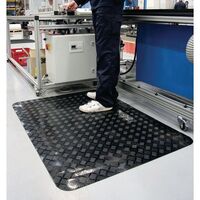 ESD anti-fatigue slip-resistant matting