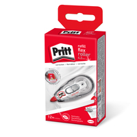 Correttore a nastro - roller - ricaricabile - 4,2 mm x 12 mt - Pritt