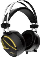 Gamdias HEBE E1 RGB Stereo Sound Gaming mikrofonos fülhallgató fekete