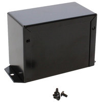 Hammond 1411FBFBK Utility Metal Flanged Case 102x56x76mm Aluminium Black