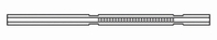 Insert d&apos;injection pour Perkin-Elmer GC Description Split/Splitless FocusLiner® pour Injecteur PSS