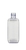 250 ml Square bottle PVC clear without screw cap