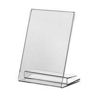 Insert Stand "Nardus" / L-Display to Slide On, for shelves | A6