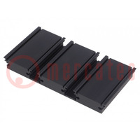 Heatsink: extruded; TO218,TO220,TO247,TO264,TO3; black; L: 50mm