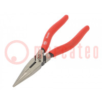 Pliers; for gripping and cutting,half-rounded nose,universal