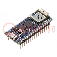 Dev.kit: Arduino Nano; header strips,prototype board; 3.3VDC