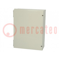 Enclosure: wall mounting; X: 320mm; Y: 420mm; Z: 150mm; NEO; ABS; grey