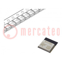 Module: IoT; WiFi; PCB; SMD; 18x20x3,2mm; 2,412÷2,484GHz; Kernen: 1