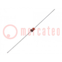 Diode: Zener; 1,3W; 33V; 8mA; rouleau,bande; DO41; diode simple
