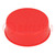 Plugs; Body: red; Out.diam: 84.5mm; H: 17.6mm; Mat: LDPE; push-in