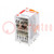 Relay: electromagnetic; 4PDT; Ucoil: 60VAC; Icontacts max: 6A; IP40