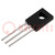 Transistor: NPN; bipolaire; 300V; 0,5A; 20W; TO225