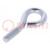 Hook; ring; steel; zinc; Thread len: 20mm; Overall len: 60mm